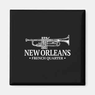 New Orleans geschenken en T - shirts Uni Mardi Gra Magneet