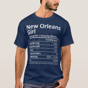 NEW ORLEANS GIRL LA LOUISIANA Funny City Home Root T-shirt