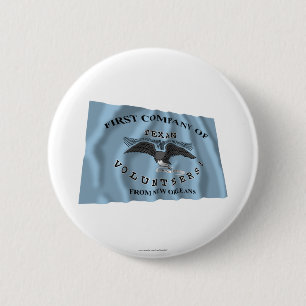 New Orleans Grays Flag Ronde Button 5,7 Cm