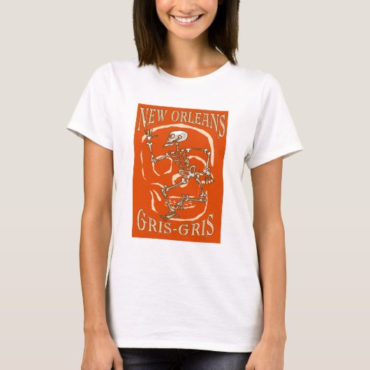 New Orleans Gris Gris T-shirt (Voorkant)