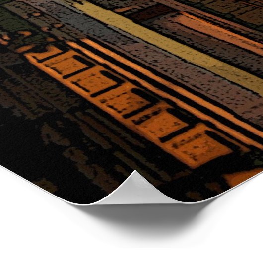 New Orleans House Poster (Hoek)