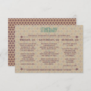 New Orleans Itinerary Kaart