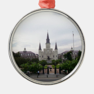 New Orleans Jackson Square Metalen Ornament