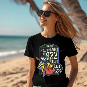 New Orleans Jazz Club Live Music sinds 1933 T-shirt