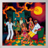 New Orleans | Jazz Fest Party Poster (Voorkant)