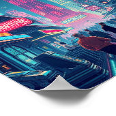 New Orleans Jazz Night -  kunst Poster (Hoek)