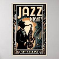 New Orleans Jazz Night - kunst