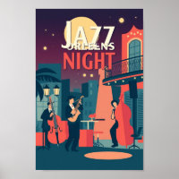 New Orleans Jazz Night - kunst