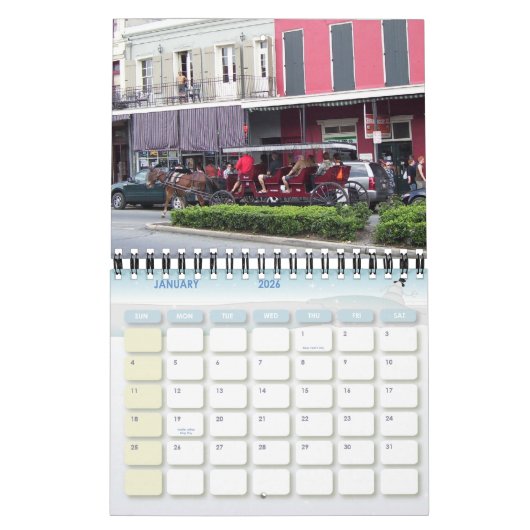 New Orleans, LA, 2011, Calendar Kalender (Jan 2026)