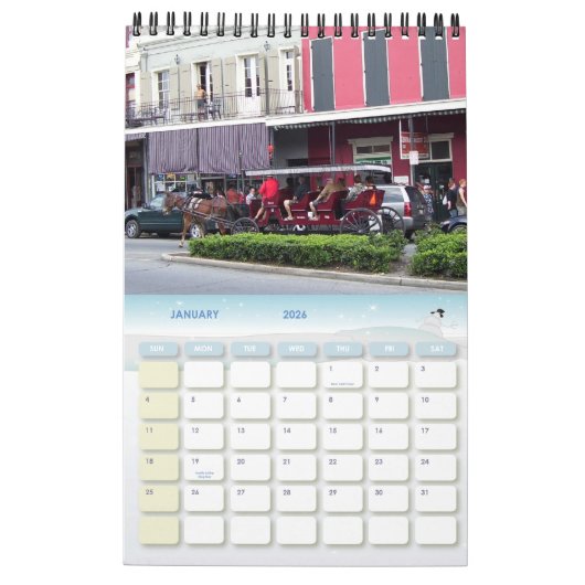New Orleans, LA, 2011, Calendar Kalender (Jan 2026)