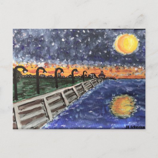 New Orleans Lakefront Briefkaart (Voorkant)