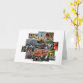 New Orleans Landmarks & Café Kaart (Gele Bloem)