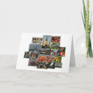 New Orleans Landmarks & Café Kaart