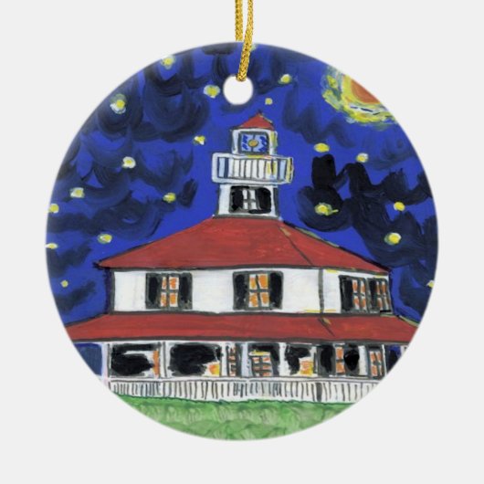 New Orleans Lighthouse Lakefront Keramisch Ornament (Voorkant)