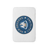 New Orleans Louisiana Badmat (Voorkant Verticaal)