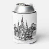 New Orleans, Louisiana Blikjeskoeler (Blikje Achterkant)