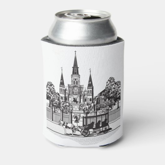 New Orleans, Louisiana Blikjeskoeler (Blikje Achterkant)