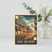 New Orleans, Louisiana |  Briefkaart (Staand voorkant)
