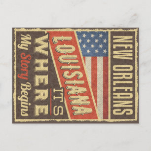 New Orleans Louisiana Briefkaart