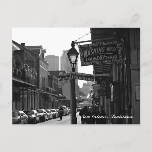 New Orleans, Louisiana Briefkaart (Voorkant)