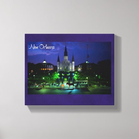 New Orleans Louisiana Canvas Afdruk (Voorkant)