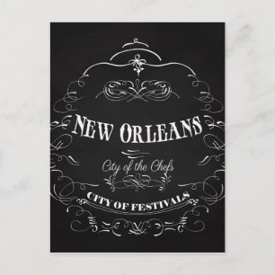 New Orleans, Louisiana- City met Soul Briefkaart