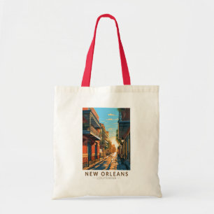 New Orleans Louisiana Franse Wijk Reis Kunst Tote Bag