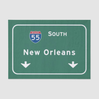 New Orleans Louisiana interstate Highway Freeway : Tissuepapier