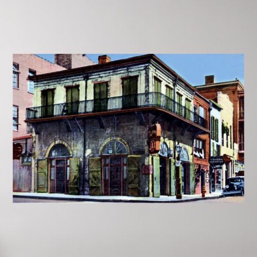 New Orleans Louisiana Old Absinthe House 1940 Poster (Voorkant)