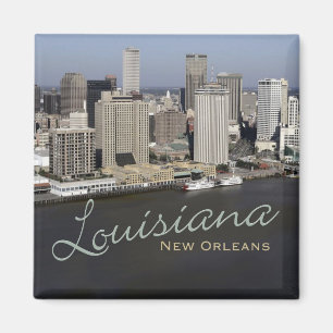 New Orleans Louisiana Souvenir Fridge Magnet Magneet