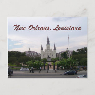 New Orleans, Louisiana St. Louis Cathedral Briefkaart