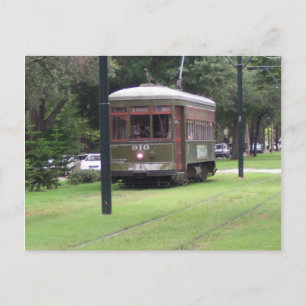 New Orleans, Louisiana Streetcar Briefkaart