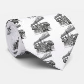 New Orleans Louisiana Stropdas (Opgerold)