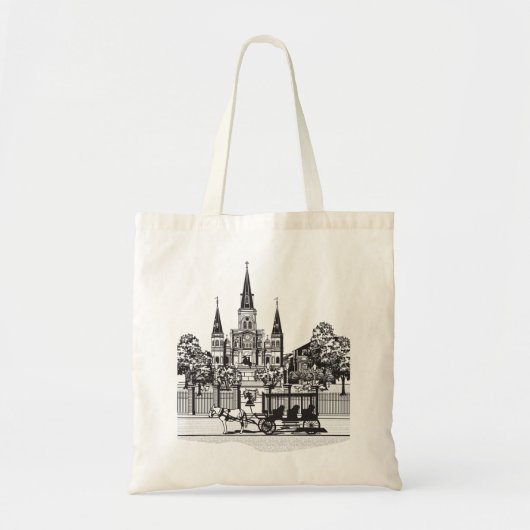 New Orleans, Louisiana Tote Bag (Voorkant)