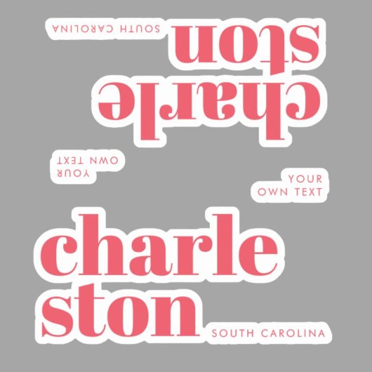 New Orleans Louisiana typografie Sticker