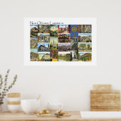 New Orleans, Louisiana Uitzichten Poster (Keuken)