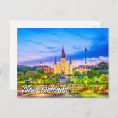 New Orleans, Louisiana, Verenigde Staten Briefkaart (Voorkant / Achterkant)