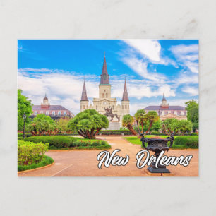 New Orleans, Louisiana, Verenigde Staten Briefkaart