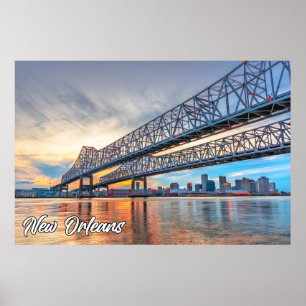 New Orleans, Louisiana, Verenigde Staten Poster