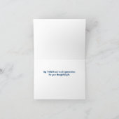 New Orleans Louisiane Bedankkaart (Binnen)