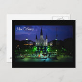 New Orleans Louisiane Briefkaart (Voorkant / Achterkant)