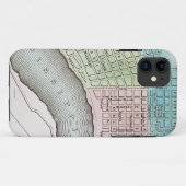 New Orleans Map, 1837 Case-Mate iPhone Case (Achterkant (horizontaal))