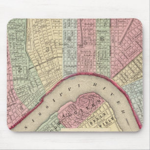 New Orleans Map door Mitchell Muismat