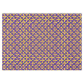 New Orleans Mardi Gras Fleur de Lis Tafelkleed (Voorkant (Horizontaal))