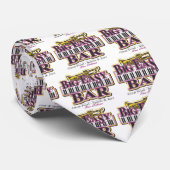 New Orleans Mardi Gras Stropdas (Opgerold)