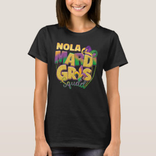 New Orleans Mardi Gras-team T-shirt