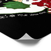 New Orleans Mr Bingle Christmas Tradition Snowmen  Poster (Hoek)