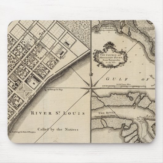 New Orleans Muismat (Voorkant)