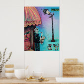 New Orleans Music Poster (Keuken)