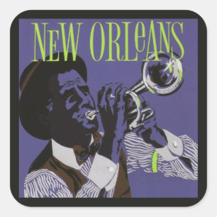 New Orleans Music stickers